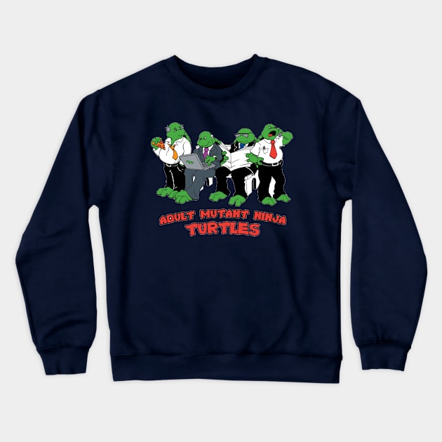 Adult mutant ninja turtles Crewneck Sweatshirt by joshsmith